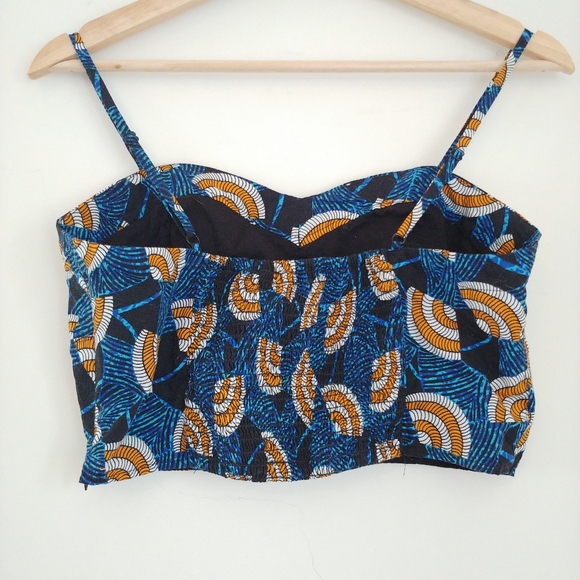 Bustier-style crop top - Picture 3 of 3